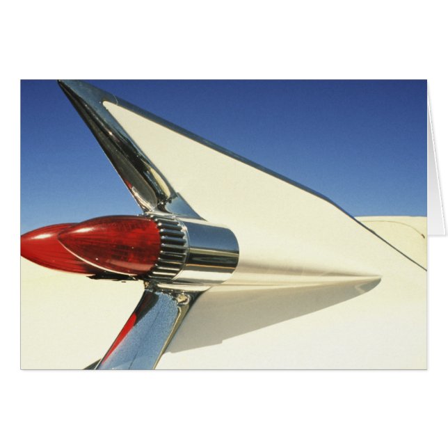 Cartão Gráfico: Fim-acima da aleta e do taillight sobre (Frente Horizontal)