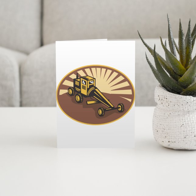 Cartão Gráfico Retroativo (Criador carregado)