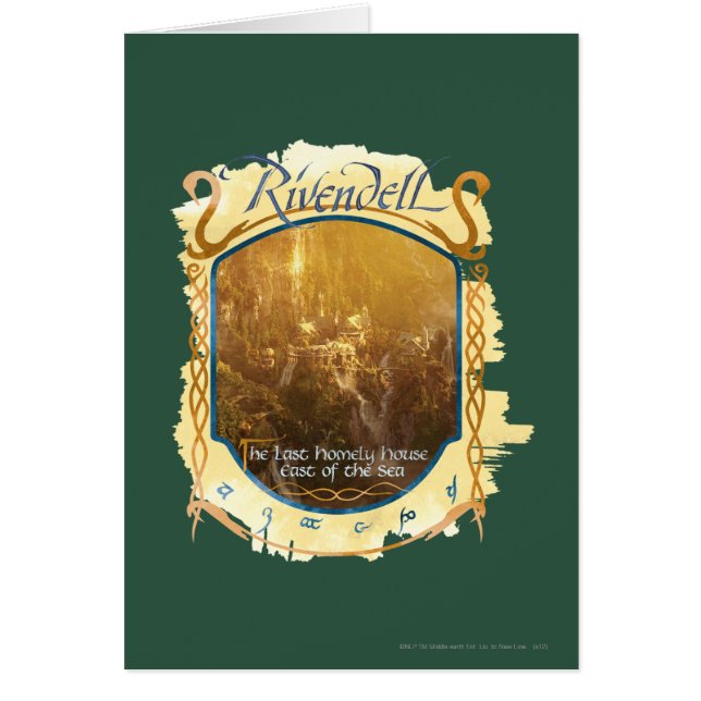 Cartão Gráfico Rivendell (Frente)