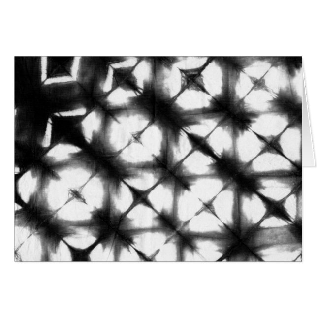 Cartão Gráfico Shibori I (Frente Horizontal)