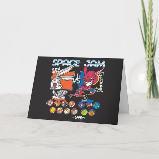 Cartão Gráficos do Elenco SPACE JAM™ TUNE SQUAD™ VS Monst (Frente)