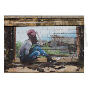 Cartão Grafite de Memórias da Infância