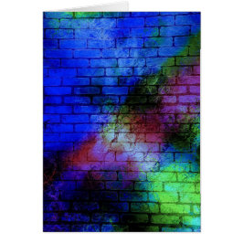 Cartão Grafite de parede