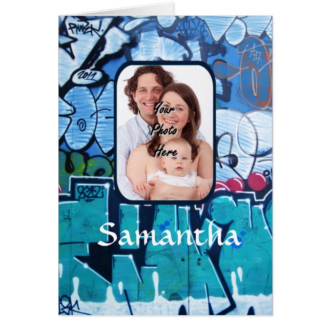 Cartão Grafite Personalizado (Frente)