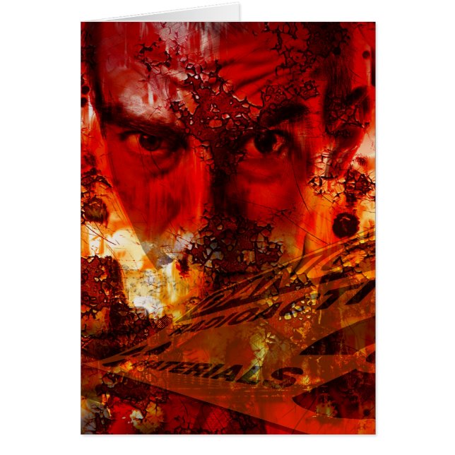 Cartão Grafite Vermelho (Frente)