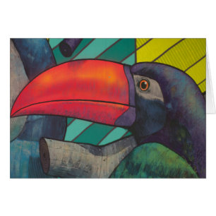 Cartão Grafites bonitos de Toucan