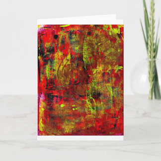 Cartão Grafites do fogo-de-artifício