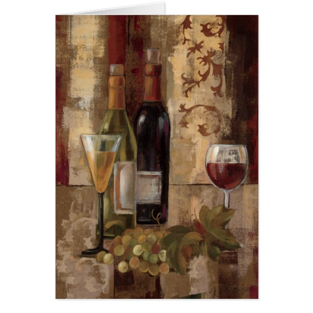 Cartão Grafites e vinho (Frente)
