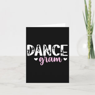 Cartão Grama De Dança De Uma Grama Dançante Vovó De Gram