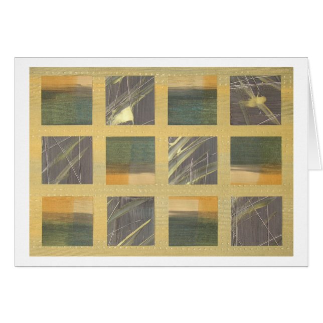 Cartão Gramas do mar (Frente Horizontal)