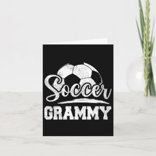Cartão Grammy de Futebol Jogador de Futebol Dia de Jogo D
