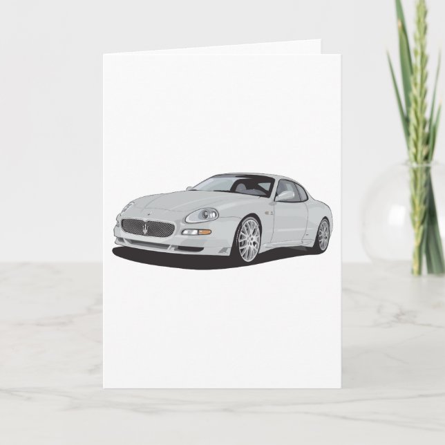 Cartão granansport maserati (Frente)