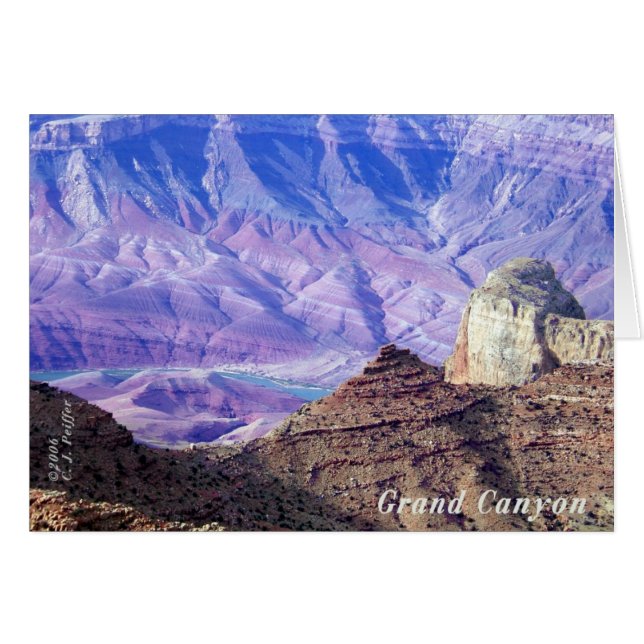 Cartão 'Grand Canyon 5' (Frente Horizontal)