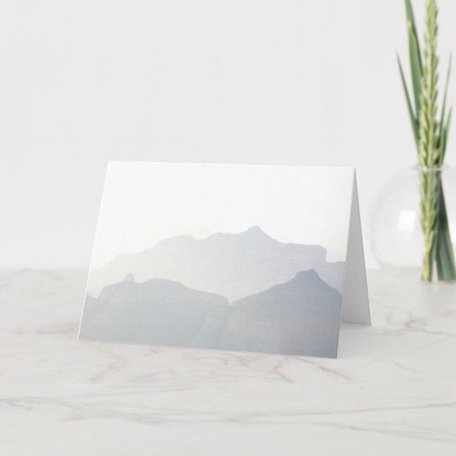 Cartão Grand Canyon do outono (cartão) (Frente)