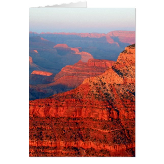 Cartão Grand Canyon Red (Frente)