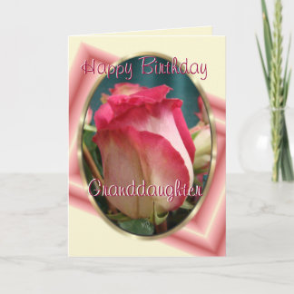 Cartão GranddaughterBday-personalize toda a ocasião