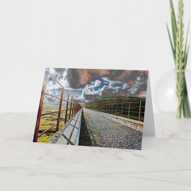 Cartão Grande Água do Viaduto da Frota (Frente)