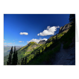 Cartão Grande ângulo vista da parede do jardim