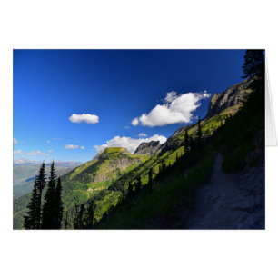 Cartão Grande ângulo vista da parede do jardim