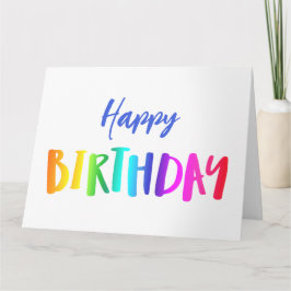 Cartão Grande Aniversário Feliz De Todos Nós Aniversário