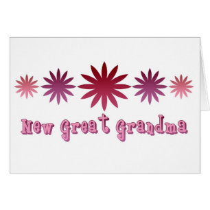 Cartão Grande avó nova