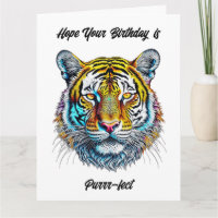 Grande Esperança Seu Aniversário é Purrr-Efeito! T