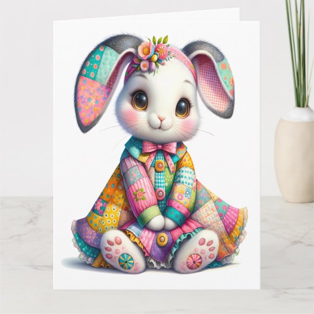 Cartão GRANDE HONEYBUNNY - Veja De Volta! (Frente)