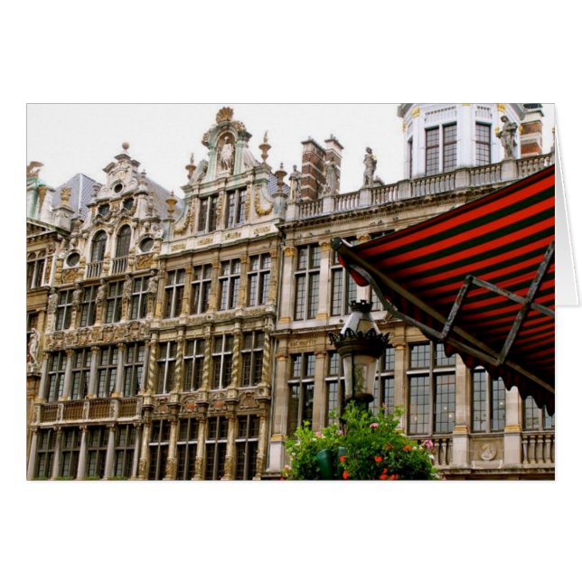 Cartão Grande Local de Bruxelas (Frente Horizontal)