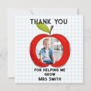 Cartão Grande maçã VERMELHA, é preciso um grande coração 