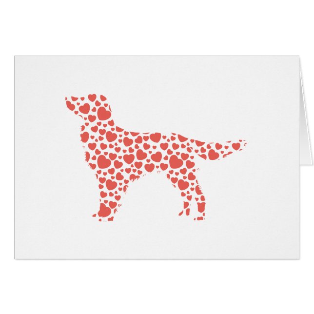 Cartão Grande Munsterlander (Frente Horizontal)