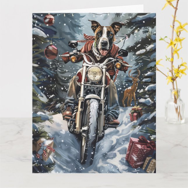 Cartão Grande Natal de Dane (Flor Amarela)