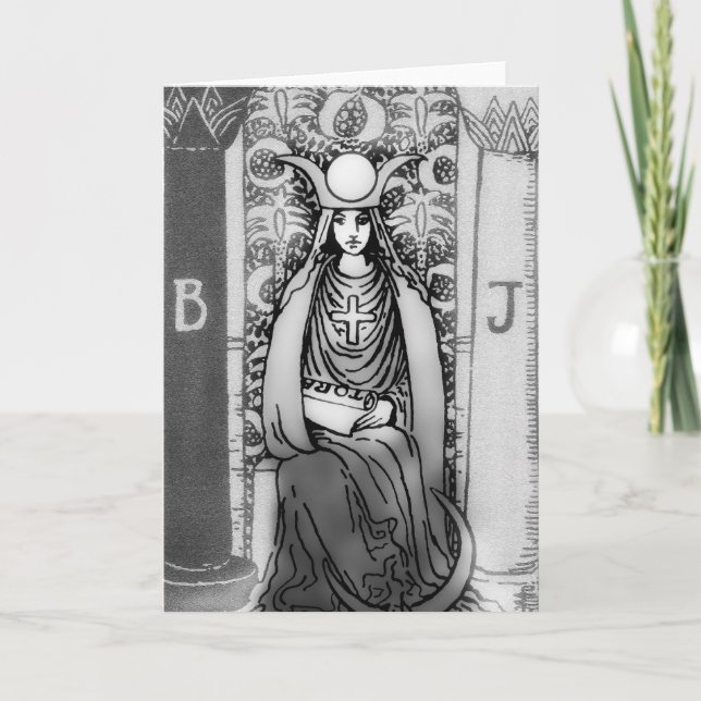 Cartão Grande Padre Tarot (Frente)