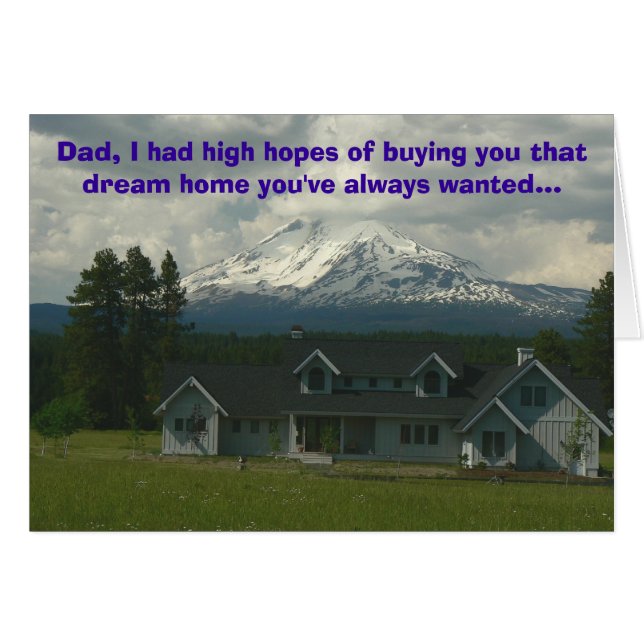 Cartão Grandes esperanças (Frente Horizontal)