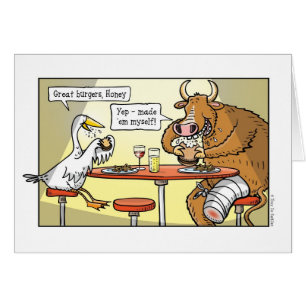 Cartão Grandes hamburgueres!