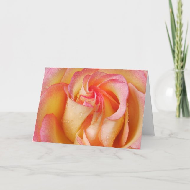 Cartão Grandiflora aumentou (Frente)