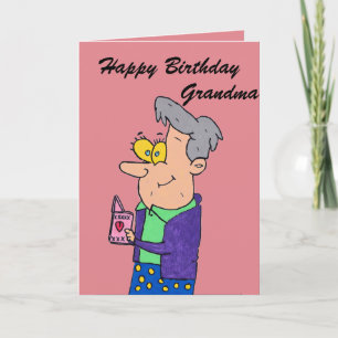 Cartão Grandma Birthday Card