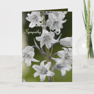 Cartão Grandma, sympathy card