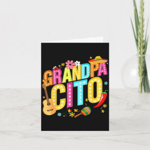 Cartão Grandpacito família cinco de maio correspondência