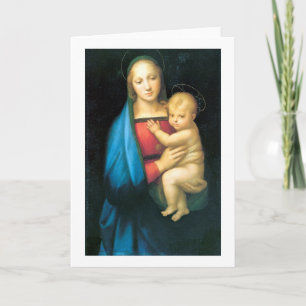 Cartão Granduca Madonna, Raphael, 1504