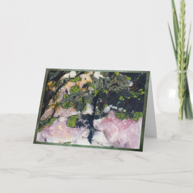 Cartão Granito rosa (Frente)