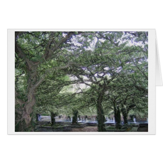 Cartão Grant Park Chicago (Frente horizontal)