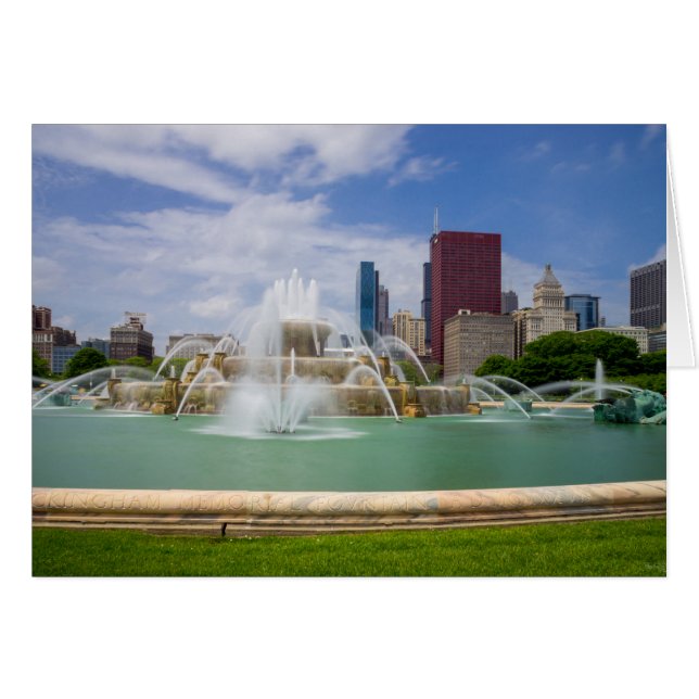 Cartão Grant Park City View (Frente horizontal)