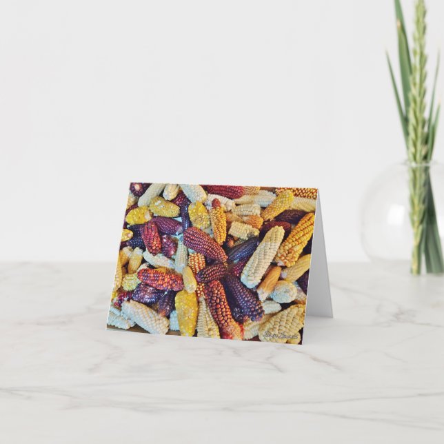 Cartão Grãos de bastante, Equador (Frente)