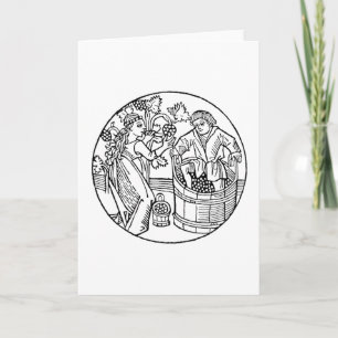 Cartão Grape Stompers BLANK cards