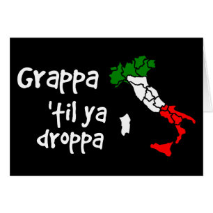 Cartão Grappa até Ya Droppa