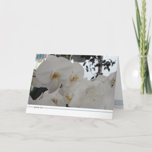 Cartão grate*ful (Frente)