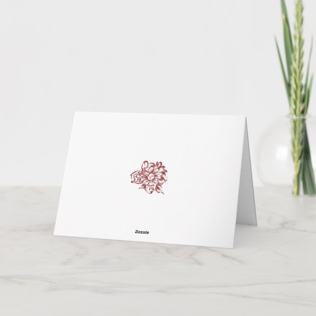 Cartão Gratidão expressa com personalizado (Verso)