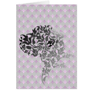 Cartão Grau Verlauf Doggenkopf