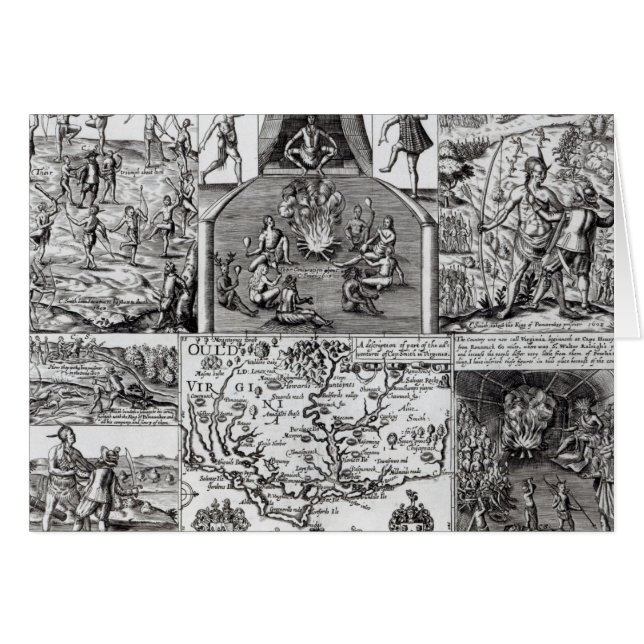 Cartão Gravado por Robert Vaughan (Frente Horizontal)