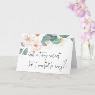 Cartão Gravidez Novo Raio de Bebê para Família e Amigos C